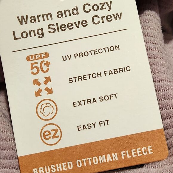 Zeroxposur Sweater Size Medium Cozy Warm Extra Soft Brushed Ottoman Fleece - Picture 8 of 13